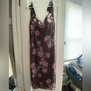 NWT Free People Floral Layered Mesh Slipdress